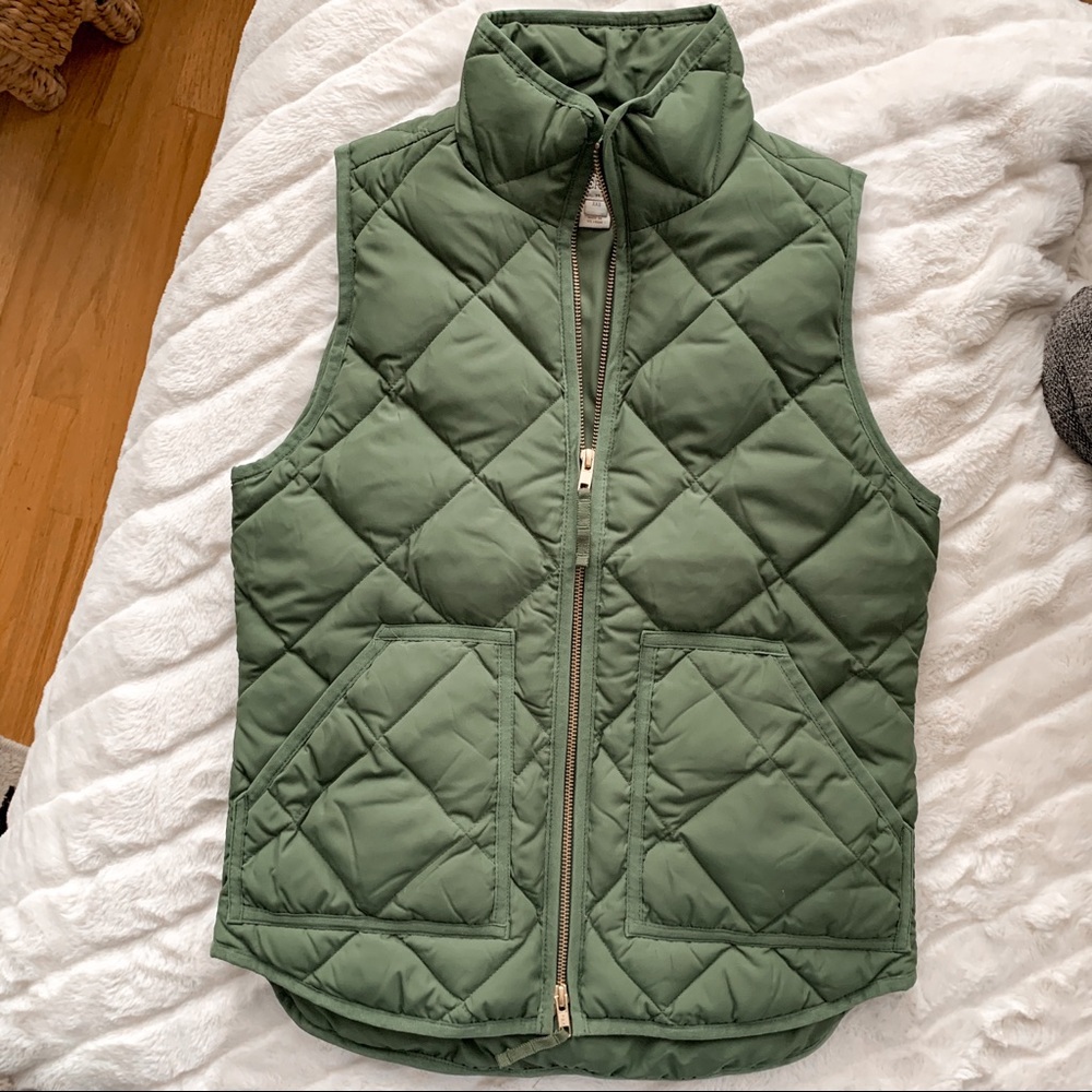 J. crew Green Vest